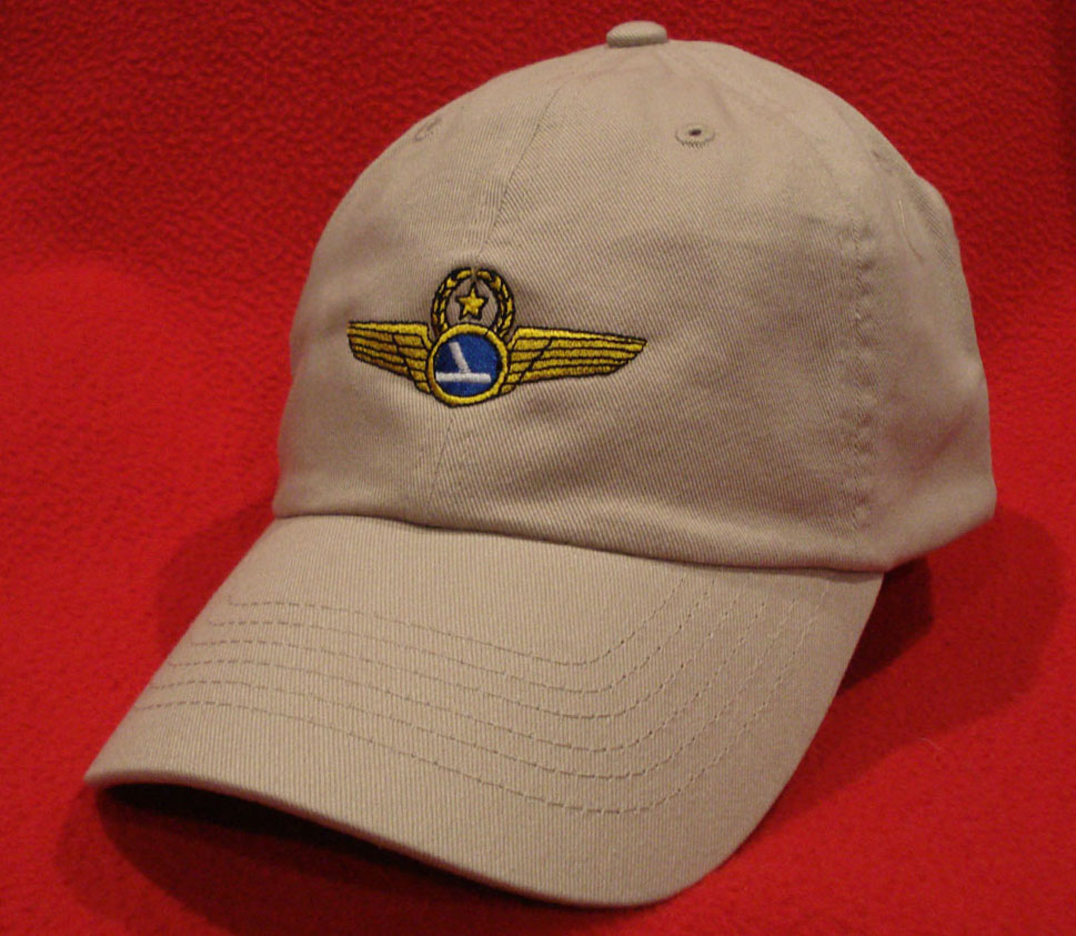 Airline Pilot & Flight Crew wings / logo hats from Pilot Ball Caps